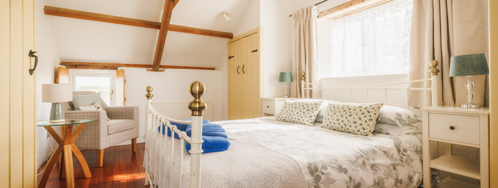 The Charming Master Bedroom of The Granary